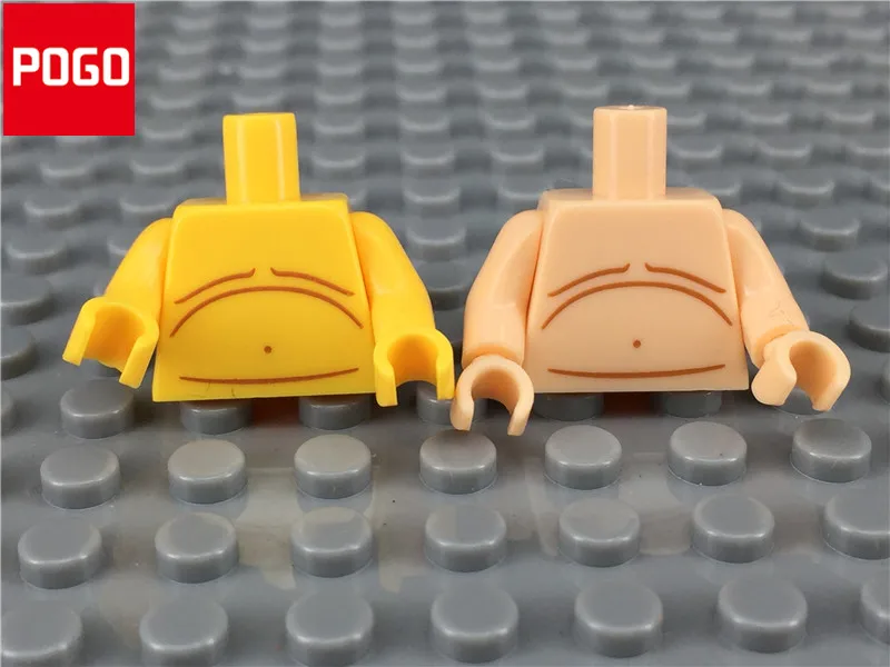 2pcs/lot POGO Assembly Torso Bare Chest with Body Lines Pattern / Arms / Hands fit with 973pb0789c01 Building Blocks kids Gifts
2pcs/lot POGO Assembly Torso Bare Chest with Body Lines Pattern / Arms / Hands fit with 973pb0789c01 Building Blocks kids Gifts