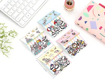 40pcs/box Panda Acrobatics Cartoon Stickers Adhesive Stickers DIY Decoration Stickers Stationery Stickers Escolar Papelari
40pcs/box Panda Acrobatics Cartoon Stickers Adhesive Stickers DIY Decoration Stickers Stationery Stickers Escolar Papelari