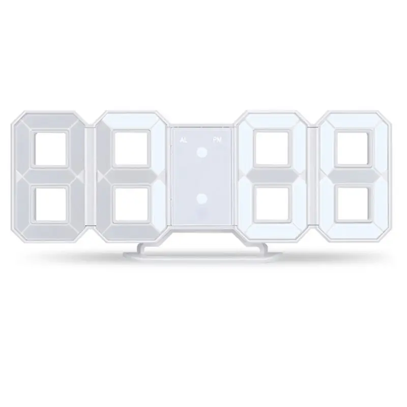 Fashion-3D LED Wall Clock Modern Digital Alarm Clock Display Home Kitchen Office Table Desk Night Wall Clock 24 Or 12 Hour Dis
Fashion-3D LED Wall Clock Modern Digital Alarm Clock Display Home Kitchen Office Table Desk Night Wall Clock 24 Or 12 Hour Dis