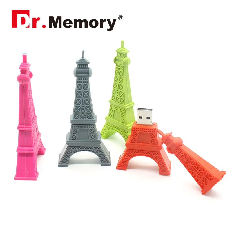 

Dr.memory Eiffel Tower Pen Drive 16GB Paris Tour USB Flash Drive 32GB Pendrive 4GB 8GB U Disk Christmas Gift