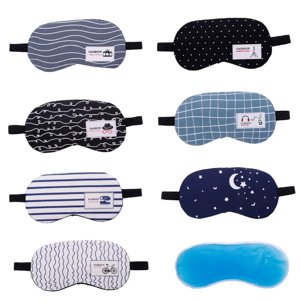 1pc Sleeping Mask Eyepatch Soft Eye Sleep Mask Fashion Striped Moon Style Creative Travel Relaxing Sleeping Aid Blindfold
1pc Sleeping Mask Eyepatch Soft Eye Sleep Mask Fashion Striped Moon Style Creative Travel Relaxing Sleeping Aid Blindfold