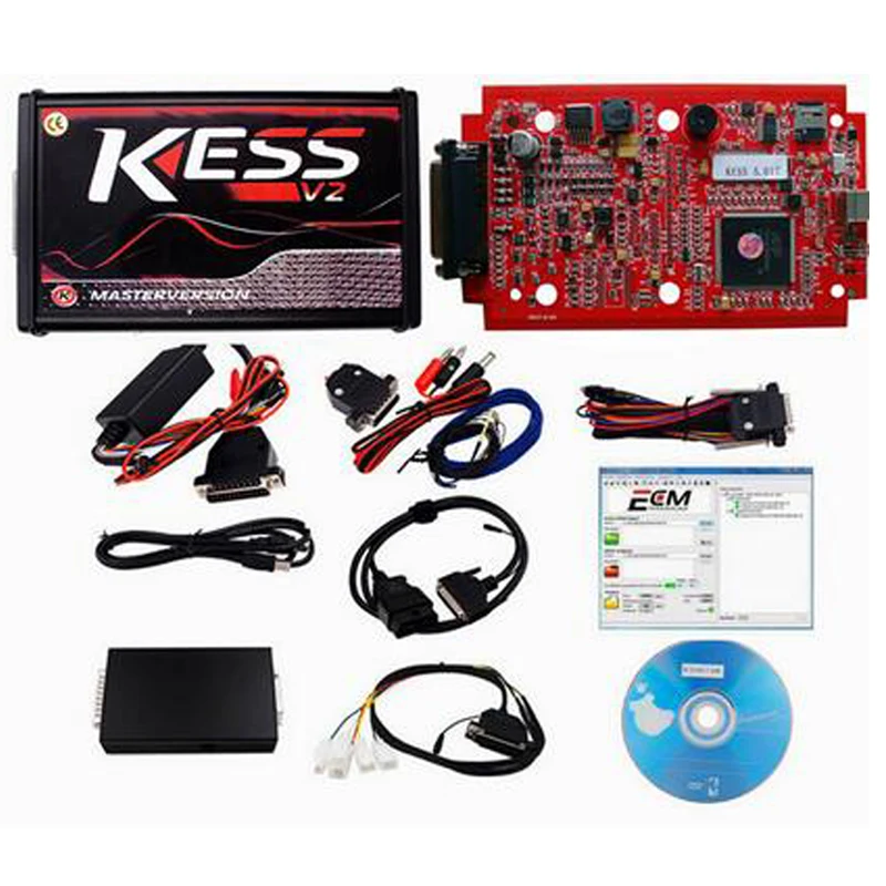 Лучшая цена для Red EU ktag V7.020 V2.23 Master online 7 020 KTAG kess V2 KESS V5.017 ECU программный Чип Tunning Tool