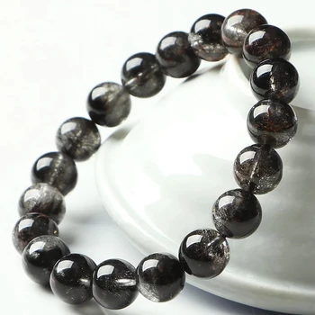 Genuine Natural Black Hair Rutilated Quartz Crystal Bracelet Round Beads Women Men Bracelet 7mm 8mm 9mm 10mm 11mm 12mm 13mm AAAA
Genuine Natural Black Hair Rutilated Quartz Crystal Bracelet Round Beads Women Men Bracelet 7mm 8mm 9mm 10mm 11mm 12mm 13mm AAAA