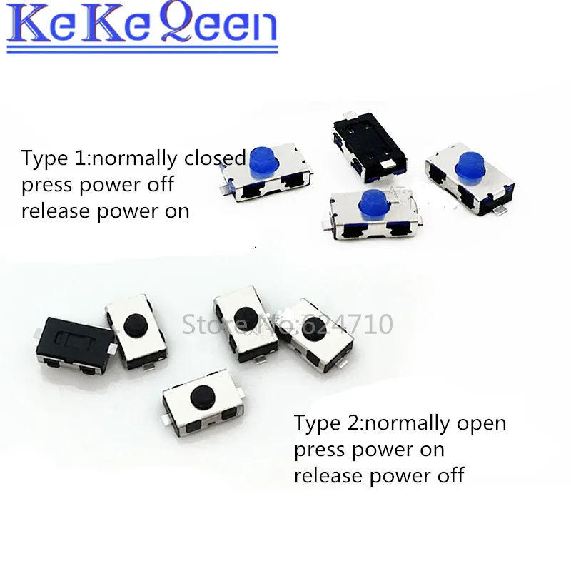 10PCS 3*6*2.5mm Touch switch 3x6x2.5mm SMD-2 normally open Light touch switch Micro switch patch button Normally closed switch
10PCS 3*6*2.5mm Touch switch 3x6x2.5mm SMD-2 normally open Light touch switch Micro switch patch button Normally closed switch