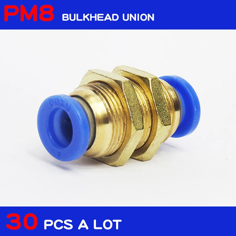 PM8 free shipping HIGH QUALITY 30Pcs 8mm Quick Joint Connecting Pneumatic Air Tubing Fittings
PM8 free shipping HIGH QUALITY 30Pcs 8mm Quick Joint Connecting Pneumatic Air Tubing Fittings
