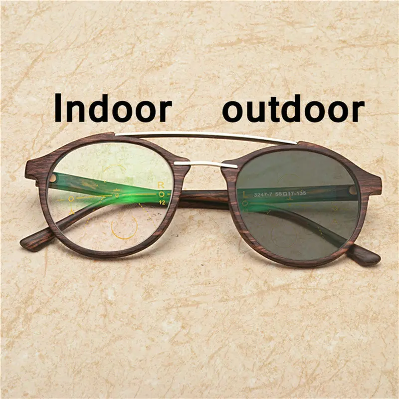 2019Brand design Progressive Multifocal glasses Sun Photochromic Reading Glasses Men Wood grain framed reading glasses NX
2019Brand design Progressive Multifocal glasses Sun Photochromic Reading Glasses Men Wood grain framed reading glasses NX