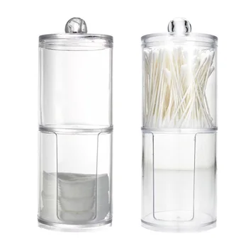 NEW Makeup Clear Organizer Case Makeup Cotton Pad Creative Acrylic Storage Holder
NEW Makeup Clear Organizer Case Makeup Cotton Pad Creative Acrylic Storage Holder
