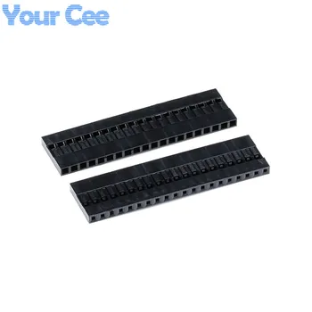 50pcs Dupont Head 2.54mm 20P 1x20P Dupont Plastic Shell Pin Head Connector Jumper Wire Cable Housing Plug Female
50pcs Dupont Head 2.54mm 20P 1x20P Dupont Plastic Shell Pin Head Connector Jumper Wire Cable Housing Plug Female