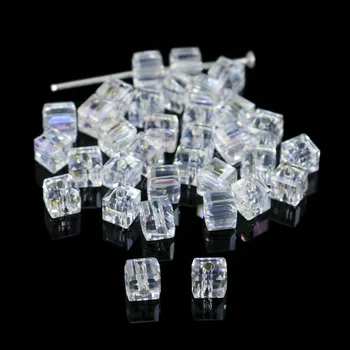 Square Shape Upscale Austrian Crystal Beads Transparent Loose Beads for Bracelet Jewelry Making DIY 4mm 100pcs
Square Shape Upscale Austrian Crystal Beads Transparent Loose Beads for Bracelet Jewelry Making DIY 4mm 100pcs