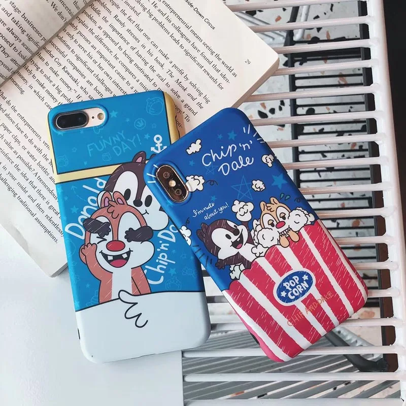 Cute Lovely Cartoon Donald Squirrel Chip Dale Soft Phone Cover Case For Iphone 6 6s 7 8 Plus X XS XR MAX Back Coque For Apple
Cute Lovely Cartoon Donald Squirrel Chip Dale Soft Phone Cover Case For Iphone 6 6s 7 8 Plus X XS XR MAX Back Coque For Apple