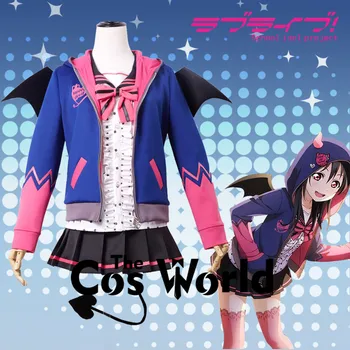 Love Live School Idol Project Yazawa Nico Bat Little Devil Demon Fancy Dress Uniform Outfit Anime Cosplay Costumes
Love Live School Idol Project Yazawa Nico Bat Little Devil Demon Fancy Dress Uniform Outfit Anime Cosplay Costumes