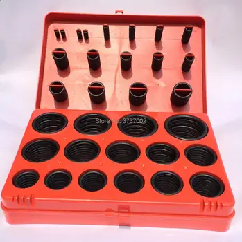 382 Pieces Rubber O Ring Kit High Quality Metric Series O ring Assortment Set Kit Plumbing Garage Seal Red Plastice Case
382 Pieces Rubber O Ring Kit High Quality Metric Series O ring Assortment Set Kit Plumbing Garage Seal Red Plastice Case