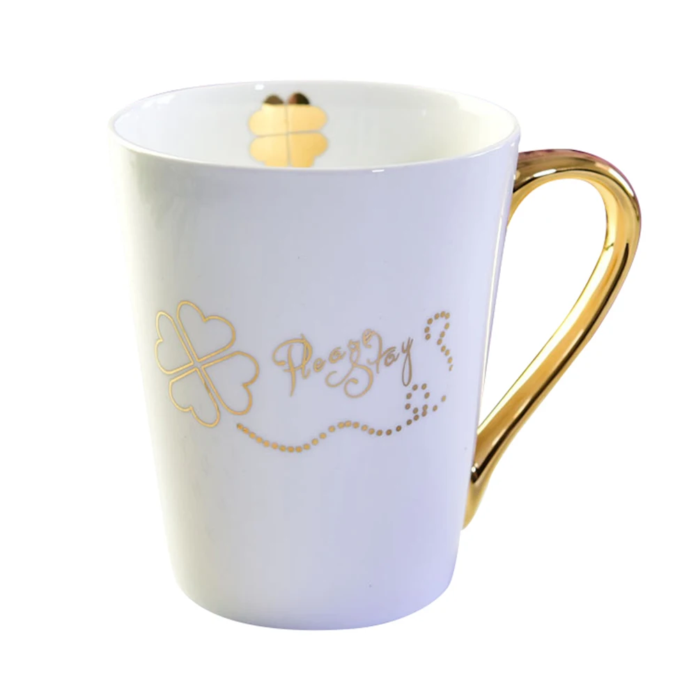 1pc Bone China Ceramic Mug Exquisite Clover Elegant Drinking Mug Cup for Tea Drinks Beverage Juice Coffe Cappuccino 401-500ml
1pc Bone China Ceramic Mug Exquisite Clover Elegant Drinking Mug Cup for Tea Drinks Beverage Juice Coffe Cappuccino 401-500ml