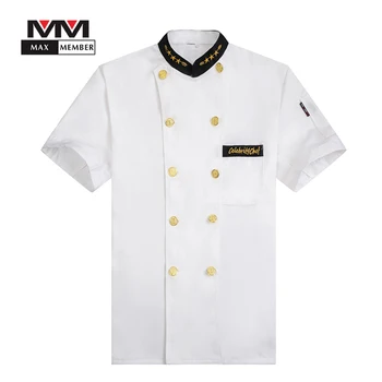 M-3XL Chef White Kitchen Cooking Workwear Clothes Short Sleeve T-shirts Restaurant Cozinha Double-breasted Uniforms Jackets
M-3XL Chef White Kitchen Cooking Workwear Clothes Short Sleeve T-shirts Restaurant Cozinha Double-breasted Uniforms Jackets