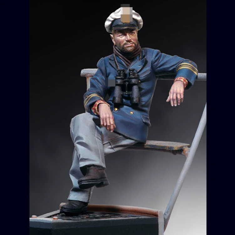 1/18 World War II officer, Resin Model Soldier, figure, GK, Unassembled and unpainted kit
1/18 World War II officer, Resin Model Soldier, figure, GK, Unassembled and unpainted kit