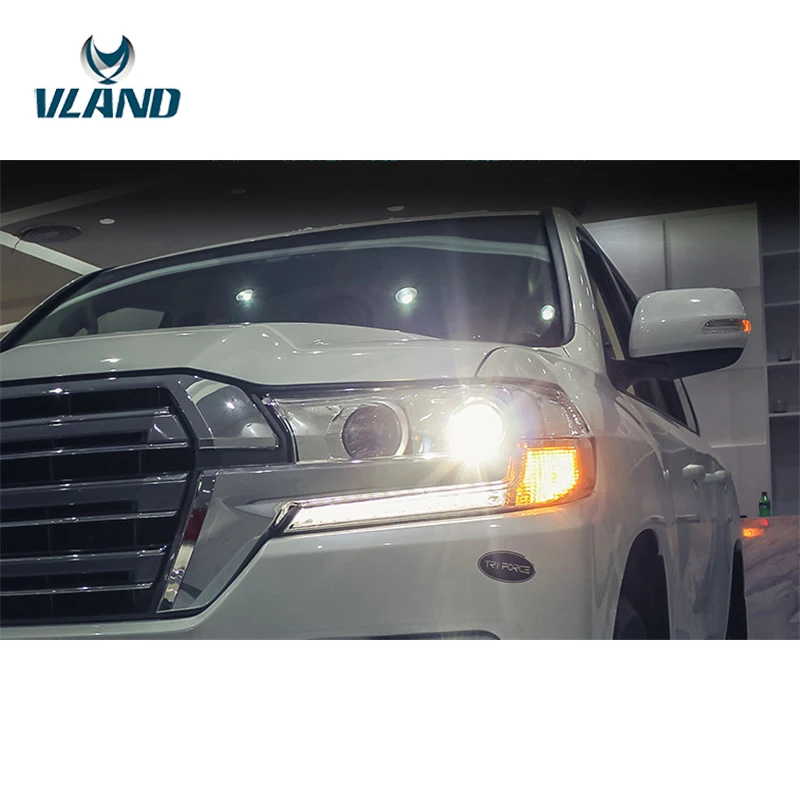 VLAND Factory For Car Head Lamp For Land Cruiser LED Head Light 2016 2017 Land Cruiser Headlight With High Version LED Lens
VLAND Factory For Car Head Lamp For Land Cruiser LED Head Light 2016 2017 Land Cruiser Headlight With High Version LED Lens