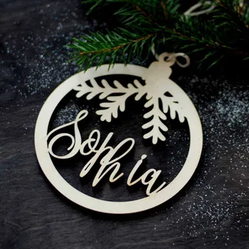 Custom Name Ornament- Personalized Christmas Bauble -Custom Ornament Ball Wooden Ornament Ball with name and year
Custom Name Ornament- Personalized Christmas Bauble -Custom Ornament Ball Wooden Ornament Ball with name and year
