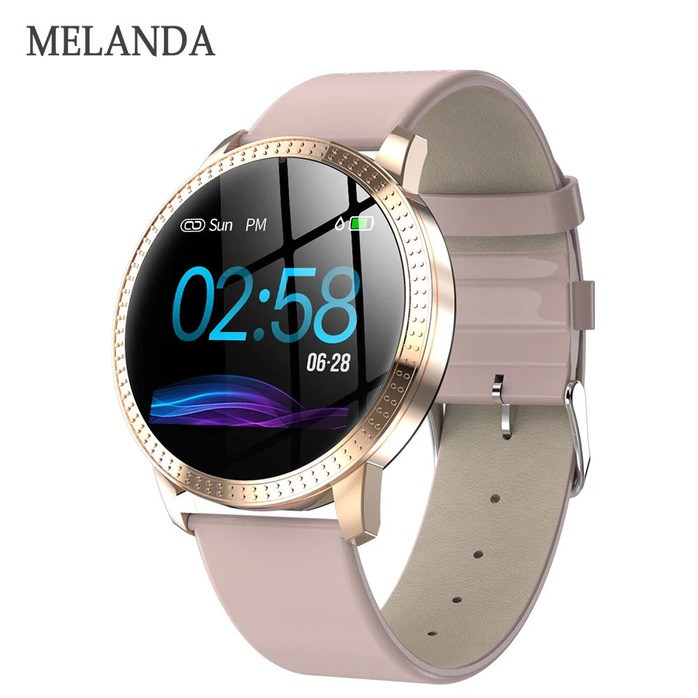 MELANDA Original Women Smart Watch Heart Rate Blood Pressure Monitor Message Call Reminder Pedometer Calorie Smartwatch Men
MELANDA Original Women Smart Watch Heart Rate Blood Pressure Monitor Message Call Reminder Pedometer Calorie Smartwatch Men
