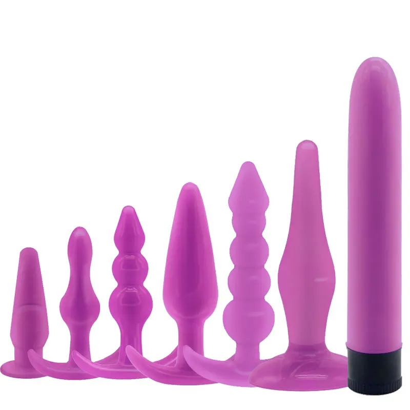 Anal Vibrator For Women Butt Plug Toys For Couple Beads Hook Finger Female Masturbater Vibrating Sex Toys For Woman