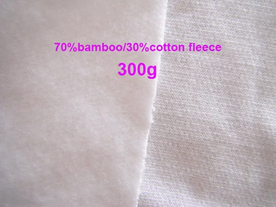 150cm width high quality 70%bamboo 30%cotton fleece fabric babmoo material natural fiber fabric 3M/lot
150cm width high quality 70%bamboo 30%cotton fleece fabric babmoo material natural fiber fabric 3M/lot
