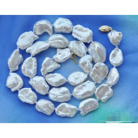P3925 21" 20mm NATURE white DENS keshi REBORN pearl necklace ^^^@^Noble style Natural Fine jewe SHIPPING (C0309)
P3925 21" 20mm NATURE white DENS keshi REBORN pearl necklace ^^^@^Noble style Natural Fine jewe SHIPPING (C0309)