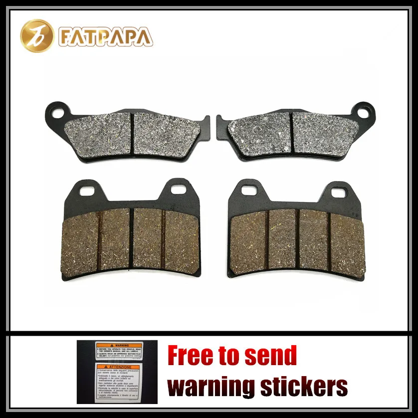 Motorcycle Accessories F + R Brake Pads Set Fit For KTM 1190 Adventure/R Adventure1190 2013 2014 | Автомобили и мотоциклы