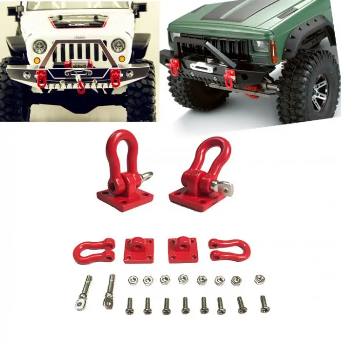 Tow Hook SCX10 Simulation Car Crawlers Accessories RC4WD/CC01 Trailer Remote Control Model Hook/Scene Decoration Rescuing Buckle
Tow Hook SCX10 Simulation Car Crawlers Accessories RC4WD/CC01 Trailer Remote Control Model Hook/Scene Decoration Rescuing Buckle