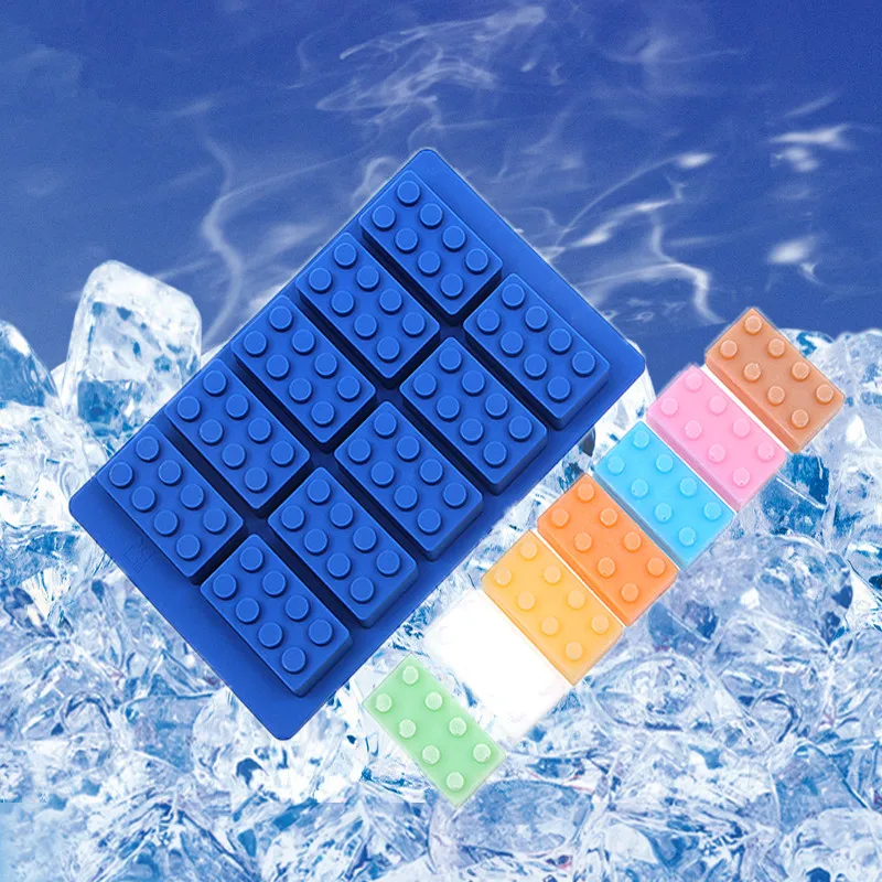 DIY Silicone Lego Ice Cube Ice Box Chocolate Molds Jelly Molds Candy Cake Mould Bakeware Free shipping
DIY Silicone Lego Ice Cube Ice Box Chocolate Molds Jelly Molds Candy Cake Mould Bakeware Free shipping
