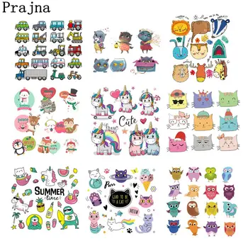 Prajna Unicorn Cat Car Owl Heat Transfers A Level Washable Clothes Stickers DIY T-Shirt Decoration Applique Iron On Transfers
Prajna Unicorn Cat Car Owl Heat Transfers A Level Washable Clothes Stickers DIY T-Shirt Decoration Applique Iron On Transfers