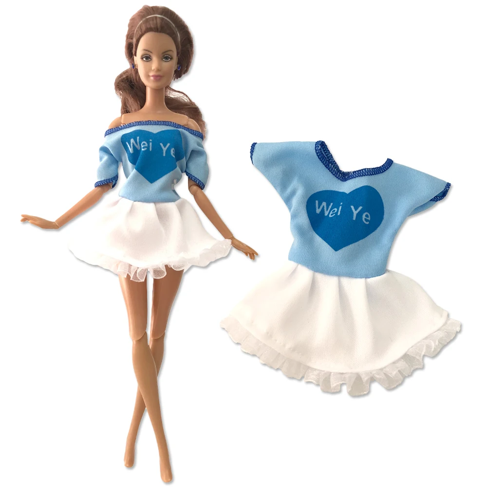 NK One Set Newest Doll Dress Beautiful Dress Top Fashion Party Costume For Barbie Doll Accessories Girls' Favorite Gift 6X JJ
NK One Set Newest Doll Dress Beautiful Dress Top Fashion Party Costume For Barbie Doll Accessories Girls' Favorite Gift 6X JJ
