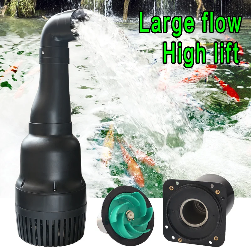 Jebao large flow circulating water pump filtering submersible pump for koi pond Large fish pond fountain elbow pump JKP series
Jebao large flow circulating water pump filtering submersible pump for koi pond Large fish pond fountain elbow pump JKP series