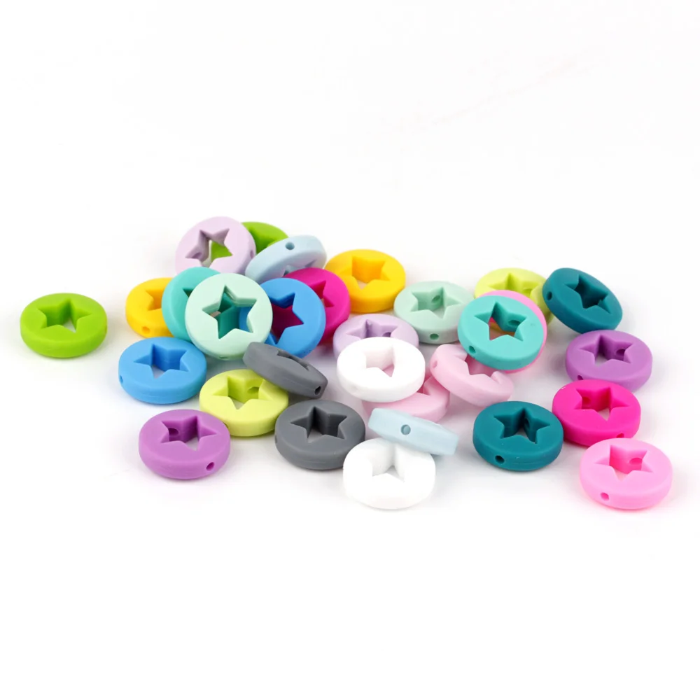 TYRY.HU 100pcs/lot Silicone Teething Beads Baby Silicone Teether BPA Free DIY Pacifier Clip silicone beads for necklaces
TYRY.HU 100pcs/lot Silicone Teething Beads Baby Silicone Teether BPA Free DIY Pacifier Clip silicone beads for necklaces