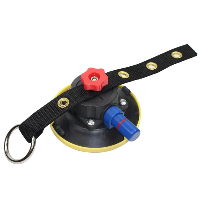 Heavy Duty 4.5 Inch Black Rubber Vacuum Suction Cup For Lamp Stand With M6 Bolt And Adjustable Knob Nylon Belt
Heavy Duty 4.5 Inch Black Rubber Vacuum Suction Cup For Lamp Stand With M6 Bolt And Adjustable Knob Nylon Belt