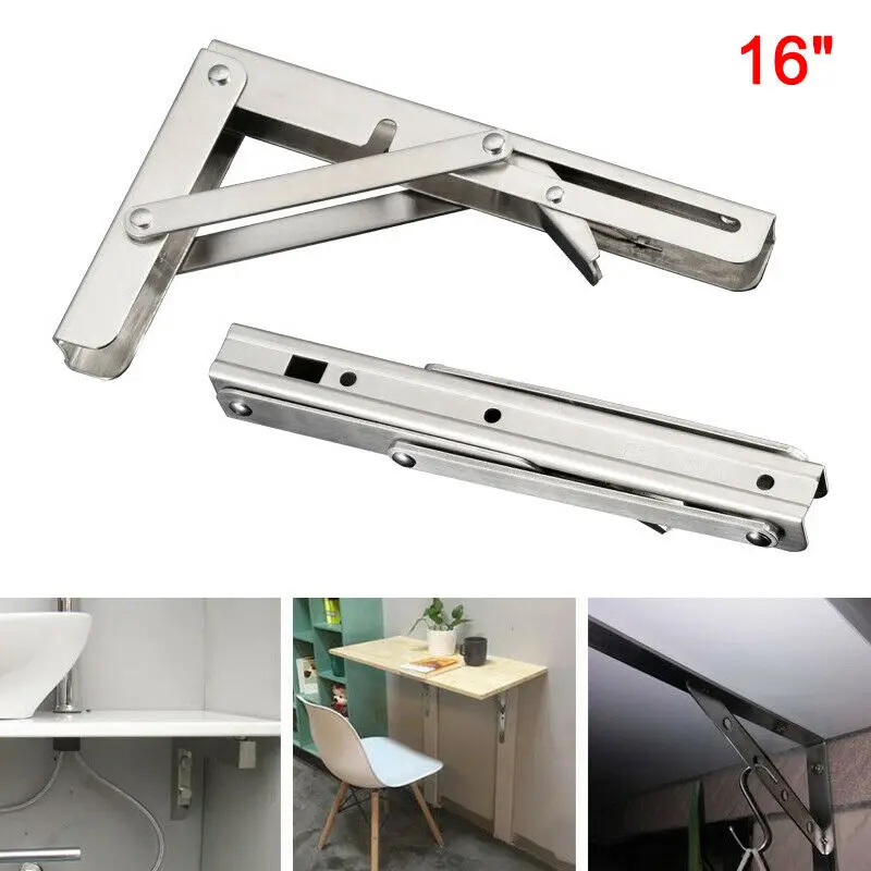 Folding Shelf Bracket 2pcs Release Catch Support Bench Table Triangular Tool Part Kits Accessories
Folding Shelf Bracket 2pcs Release Catch Support Bench Table Triangular Tool Part Kits Accessories