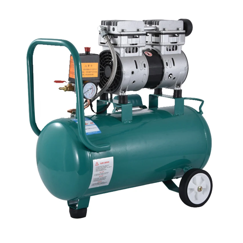 750-30L High Pressure Air Pump Portable Mute Oilless Air Compressor Copper Motor Two-Cylinder Air Compressor 220V 750W 1400r/min
750-30L High Pressure Air Pump Portable Mute Oilless Air Compressor Copper Motor Two-Cylinder Air Compressor 220V 750W 1400r/min