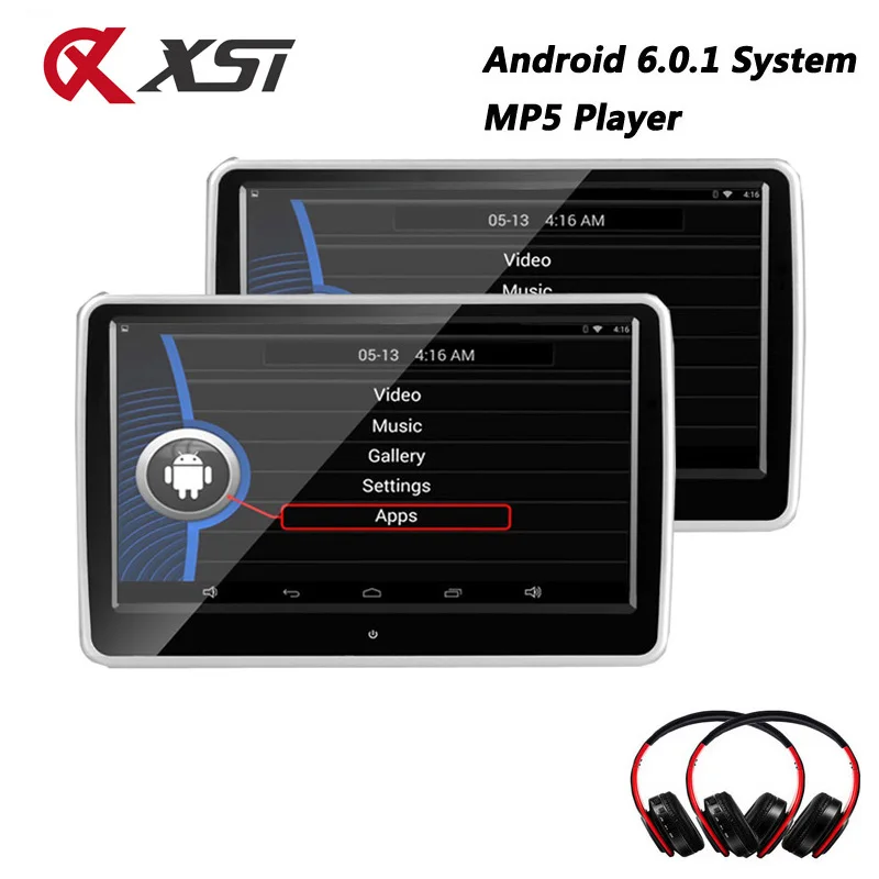 XST 10.1 inch Android 6.0 System Car Headrest monitor with WIFI IPS Touch Screen MP5 Video Player with USB/SD/Bluetooth/Speaker
XST 10.1 inch Android 6.0 System Car Headrest monitor with WIFI IPS Touch Screen MP5 Video Player with USB/SD/Bluetooth/Speaker