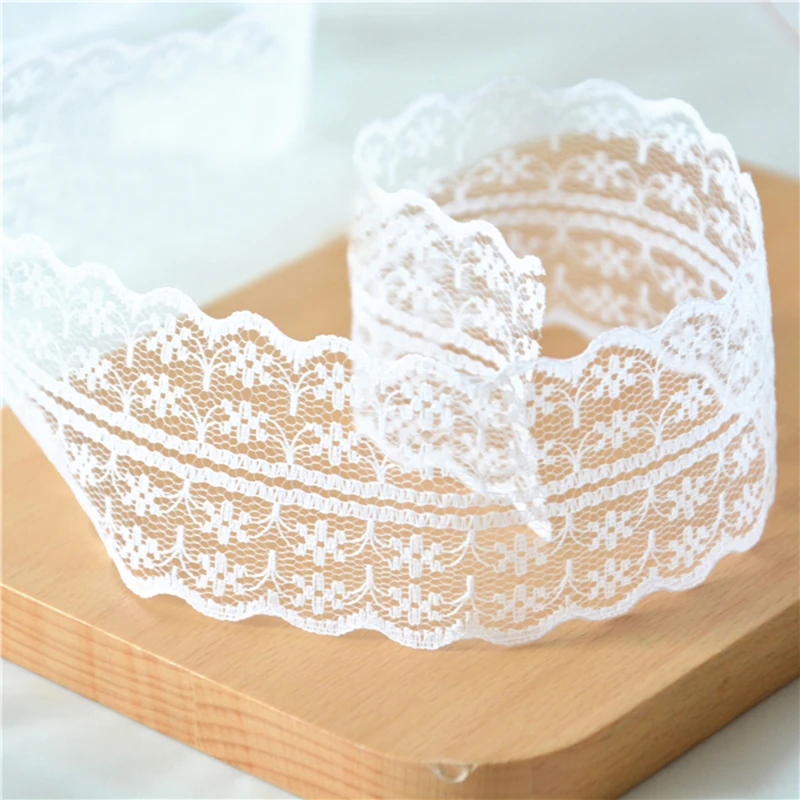 10m/lot 4.5cm Lace Ribbon Lace Trim Fabric Rustic Wedding Decoration Handcrafted Embroidered Sewing Clothes Dress DIY Material
10m/lot 4.5cm Lace Ribbon Lace Trim Fabric Rustic Wedding Decoration Handcrafted Embroidered Sewing Clothes Dress DIY Material