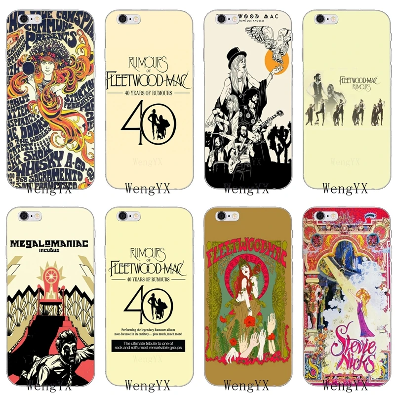 pictorial Fleetwood Mac poster Slim silicone Soft phone case For iPhone 4 4s 5 5s 5c SE 6 6s plus 7 7plus 8 8plus X
pictorial Fleetwood Mac poster Slim silicone Soft phone case For iPhone 4 4s 5 5s 5c SE 6 6s plus 7 7plus 8 8plus X