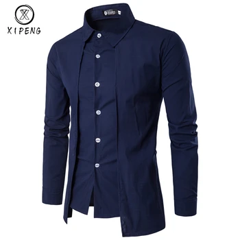 New Arrival Autumn Men Shirt 2019 Unique Design Fake two pieces Stylish Mens Dress Shirt Long Sleeve Casual Slim Fit Male Shirts
New Arrival Autumn Men Shirt 2019 Unique Design Fake two pieces Stylish Mens Dress Shirt Long Sleeve Casual Slim Fit Male Shirts