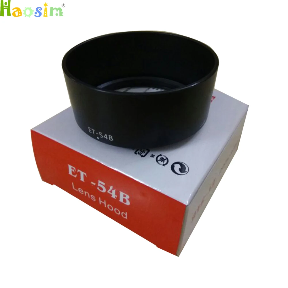 ET-54B Lens Hood ET54B for eosm3/m5/m6m/m10 Canon EF-M 55-200mm f/4.5-6.3 IS STM camera with package box
ET-54B Lens Hood ET54B for eosm3/m5/m6m/m10 Canon EF-M 55-200mm f/4.5-6.3 IS STM camera with package box