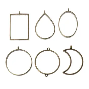 10Pcs Geometric Hollow Pressed Flower Resin Blank Frames Pendant Jewelry Making
10Pcs Geometric Hollow Pressed Flower Resin Blank Frames Pendant Jewelry Making