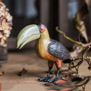 American Tropical Parrot Home Decor Fairy Creative Animal Lovely Resin Toucan Ornaments Home Decoration Accessories Craft
American Tropical Parrot Home Decor Fairy Creative Animal Lovely Resin Toucan Ornaments Home Decoration Accessories Craft