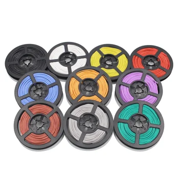 20 meters 65.6 ft 22AWG flexible silicone wire tinned copper wire stranded wire and cable 10 color optional DIY wire connection
20 meters 65.6 ft 22AWG flexible silicone wire tinned copper wire stranded wire and cable 10 color optional DIY wire connection