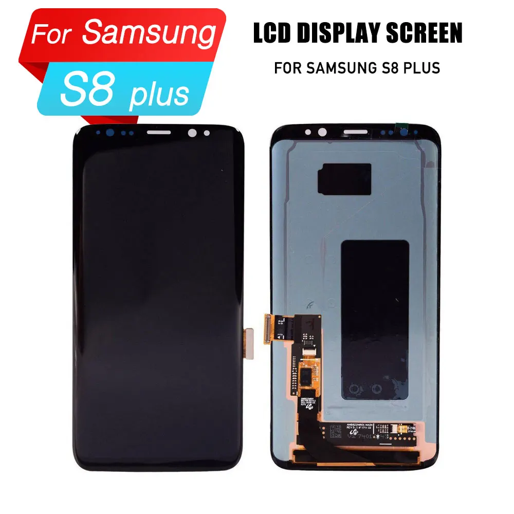 PrepairP lcd for samsung galaxy s8 PLUS lcd screen digitizer screen for samsung s8 PLUS lcd display screen with free tools
PrepairP lcd for samsung galaxy s8 PLUS lcd screen digitizer screen for samsung s8 PLUS lcd display screen with free tools