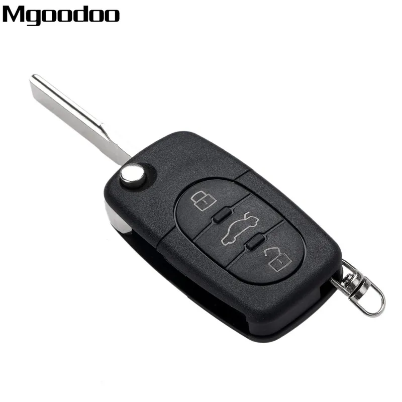 Mgoodoo 3Button Remote Car Key Uncut Flip Remote Key 433MHz Fob ID48 Chip For Audi A3,A4 A8 Quattro,A6 Allroad TT RS4 4DO837231A
Mgoodoo 3Button Remote Car Key Uncut Flip Remote Key 433MHz Fob ID48 Chip For Audi A3,A4 A8 Quattro,A6 Allroad TT RS4 4DO837231A