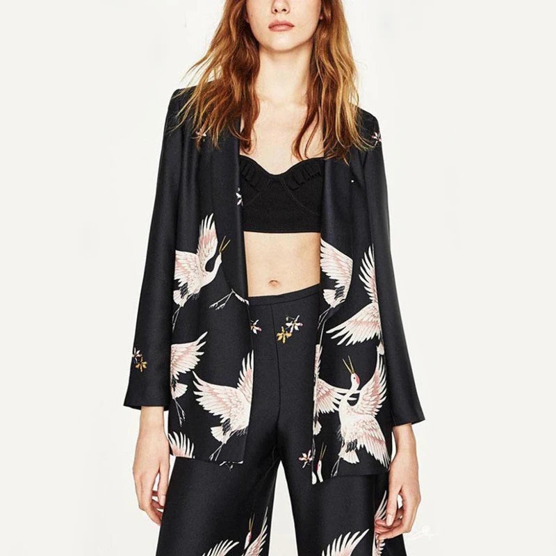 New Ms Blazers fashion Kimono Floral Cranes Black Sashes Suit Slim Leisure Jacket OL Women Cardigan Tops Outerwear
New Ms Blazers fashion Kimono Floral Cranes Black Sashes Suit Slim Leisure Jacket OL Women Cardigan Tops Outerwear