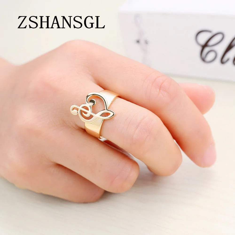 Cute Luxury Musical Note Wide Design Open Rings for Women/Men Engagement/Anniversary Female Wedding Fashion Jewelry
Cute Luxury Musical Note Wide Design Open Rings for Women/Men Engagement/Anniversary Female Wedding Fashion Jewelry