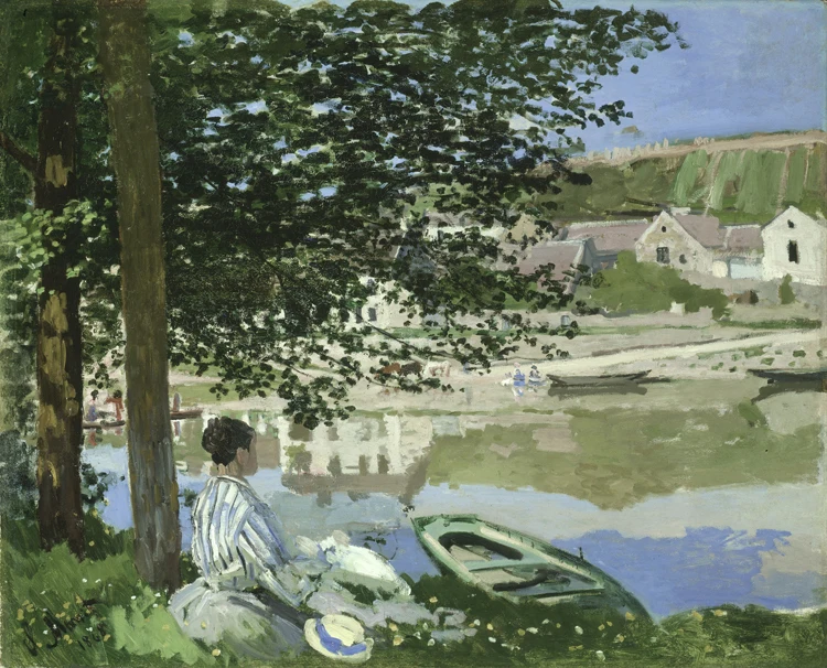 landscape framesless canvas painting scenery masterpiece reproduction Seine river side by Claude Monet
landscape framesless canvas painting scenery masterpiece reproduction Seine river side by Claude Monet