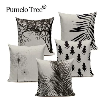 Nordic Decoration Home Cushion Cover Woven Black White Flower Tree Sofa Bed Throw Pillows Square Custom Printed Pillowcase
Nordic Decoration Home Cushion Cover Woven Black White Flower Tree Sofa Bed Throw Pillows Square Custom Printed Pillowcase