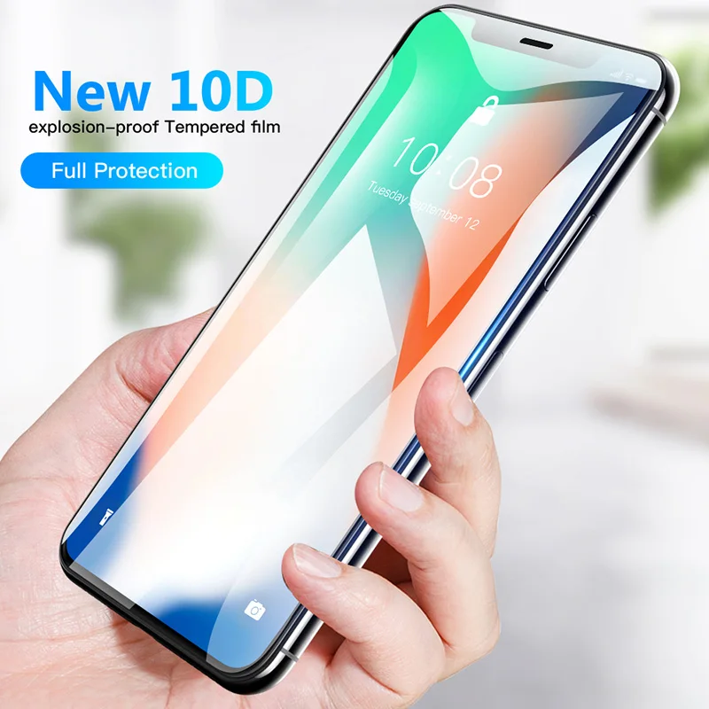 Protective Glass on the For iPhone 6 6s Plus X Xs Max XR Tempered Screen Protector 10D Curved Edge Glass For iPhone 7 8 Plus
Protective Glass on the For iPhone 6 6s Plus X Xs Max XR Tempered Screen Protector 10D Curved Edge Glass For iPhone 7 8 Plus